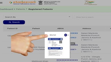 How to link  ABHA card on E sanjeevni Portal || How to Create ABHA card Using E Sanjeevni Portal
