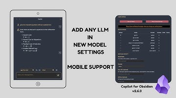 Chat with ANY LLM (even Llama 3.1 405B!) + Mobile Support - Copilot for Obsidian v2.6.0