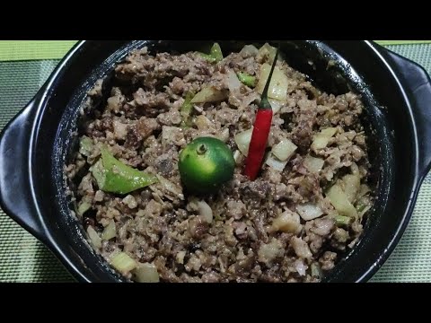 Pork Sisig (Maskara) | K's RECIPE | - YouTube