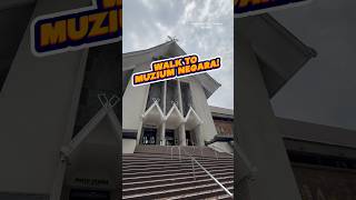 Walk From KL Sentral To National Museum Kuala Lumpur Malaysia #kualalumpurcity #travel #history