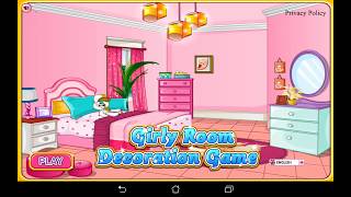 [Studio Games] Girly Room Decoration Game - Games For Kids - Kids Games screenshot 1