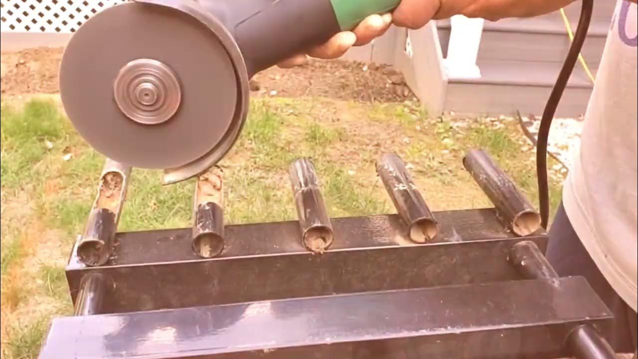 DIY Homemade Lawn Aerator Updating my Old Aerator YouTube