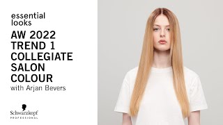 COLLEGIATE ESSENTIAL LOOKS 2:2022 - Salon Colour Tutorial