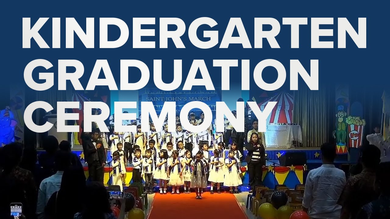 Kindergarten Graduation Ceremony 2025 - YouTube