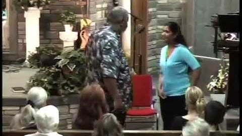 Tony Kemp Ministries: Blind eye opened