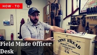 Field Made Officer Desk
Follow along with the 1st Sgt. as he shows how to build a field made officers desk like in Hammlers Civil War Woodworking. Learn tips, tricks, and advice along the way. For more information about Berdan Sharpshooters and Civil War reenacting, check us out at http://www.2ndUSSS.com.
Like us on Facebook at: https://m.facebook.com/2nd-US-Sharpshooters-Company-D-1896124867338686/ Field Made Officer Desk