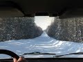Русский дрифт по снегу - Поездка на Солнечную ( Baikal road )