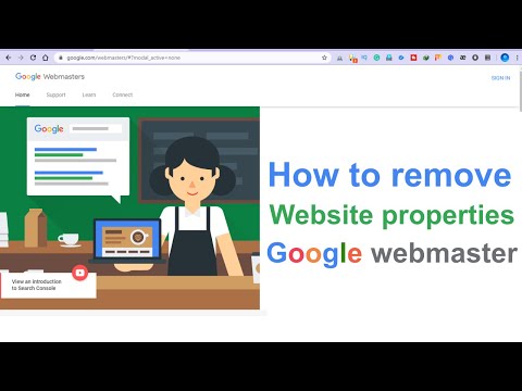 How to remove website from google search console