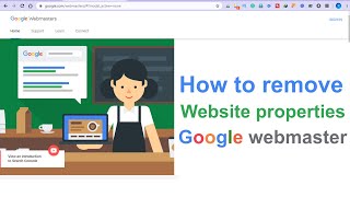 How to remove website from google search console