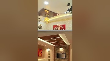 Pop False Ceiling Design #interiordesign #shortvideo #viral #shorts #falseceilingdesign