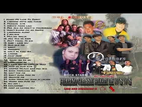 Pinoy Classic Hugot of 80's 90's   Nonstop Classic Hugot Love Song 80's 90's HQ