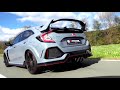 Honda Civic type R FK8 with REMUS cat-back system