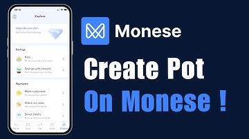 How to Create Pot on Monese App !