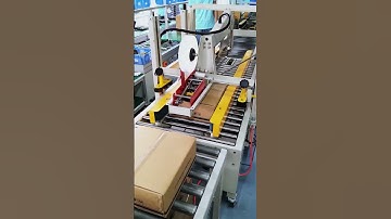 #folding and sealing machinee #full-automatic carton sealing machine #carton sealing machine...#tape