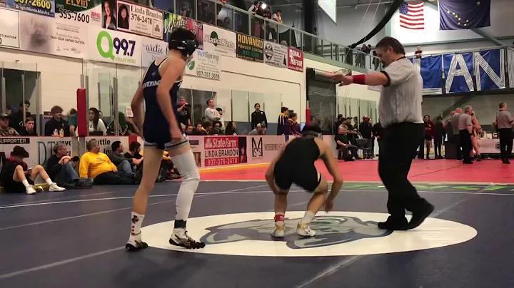 2019 Lancer Smith 135lbs. Niko Mayo (RED) over C. ...