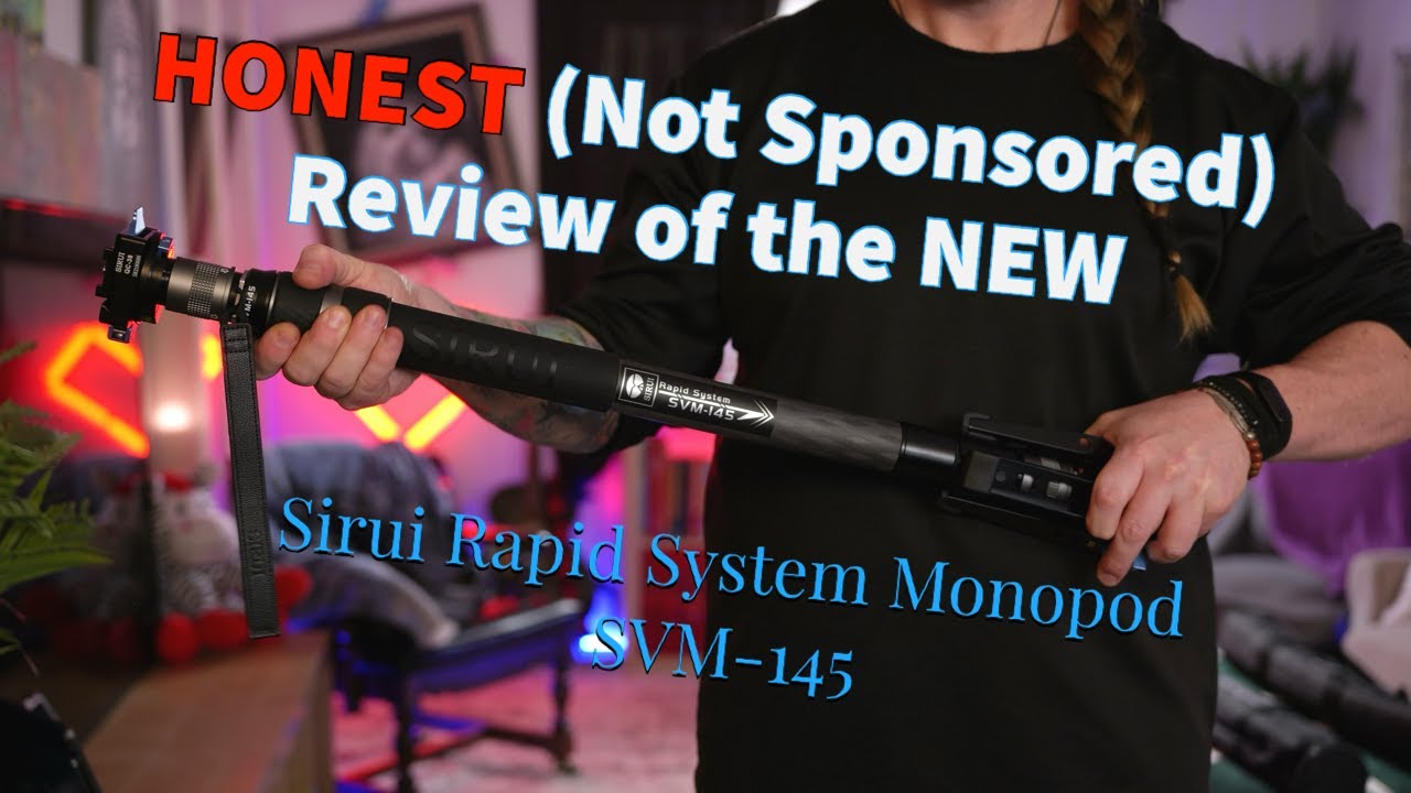 Honest Not Sponsored First Look Review of the Sirui Rapid System Monopod SVM 145