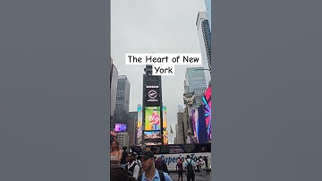 Thumbnail of The  Sound of Time Square NYC #timessquare #newyork #newyorkcity #nyc #touristspot