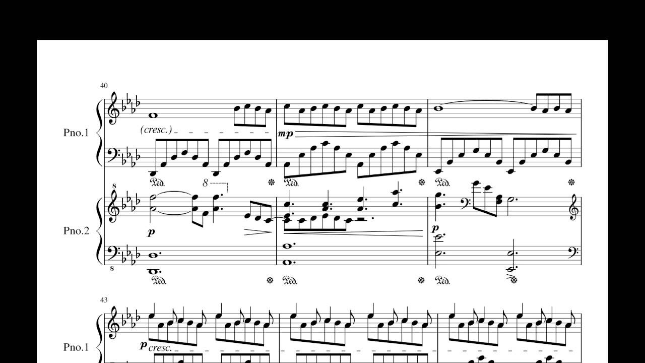 Ludovico Einaudi Nuvole Bianche 4 Hands Youtube This sheet music is created in a transformative manner (transcription). ludovico einaudi nuvole bianche 4 hands