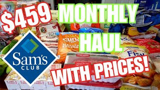 Monthly Sam's Club Haul With Prices! | WW (Weight watchers) Maintenance Grocery Haul  | March 2022🛒