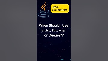 Java Collections: When to Use List, Set, Map or Queue #javatips #javacollections #javaprogramming