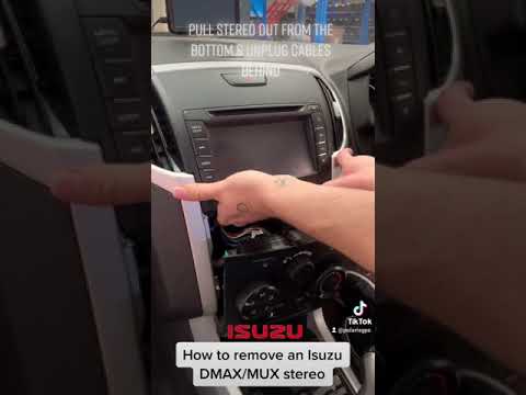 How to pull apart Isuzu Dmax/Mux dash apart by Polaris