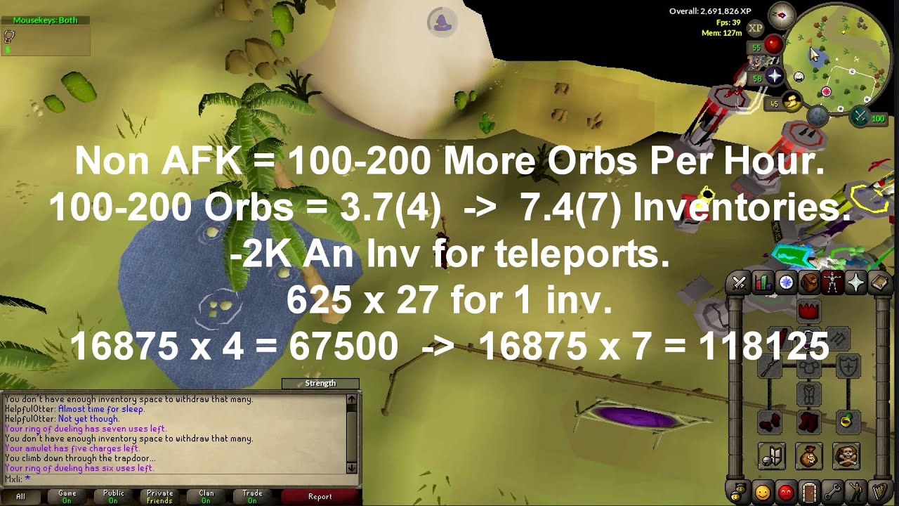 OSRS Money Making Guide [EARTH ORBS] (P2P) 270k370k/hr (InDepth