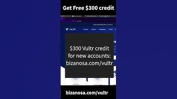 #shorts #clouds #Vultr #DO Get Vultr promo Code $300 credit