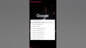 How to search property details by name ! Search land Records by name