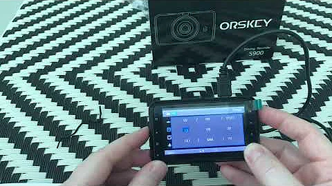 ORSKEY S900 Dash Camera - set up - Part 2 of 3