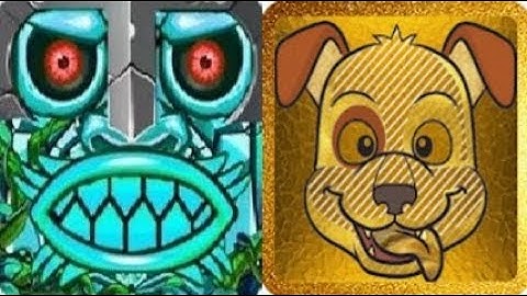 Running Lost Magic Temple vs Temple Dog run