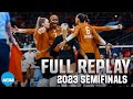 Texas vs wisconsin 2023 ncaa volleyball semifinals  full replay