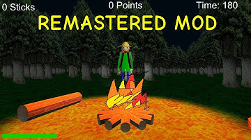 Baldi Field Trip Demo REMASTERED MOD - Baldi basics field trip Mod