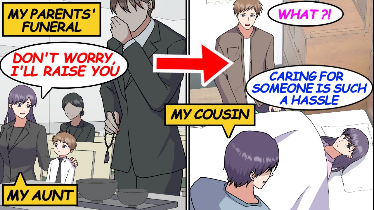 The son of my aunt who raised me abandoned her care. I decided to help her... [Manga]