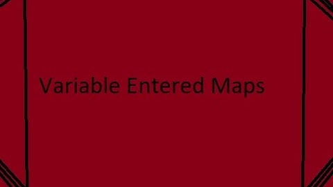Variable entered K maps