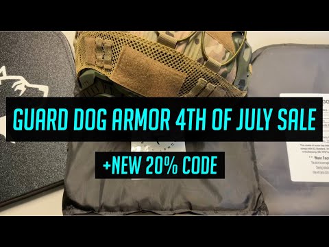 Guard Dog Armor 4th Of July Sale + 20% Off Code