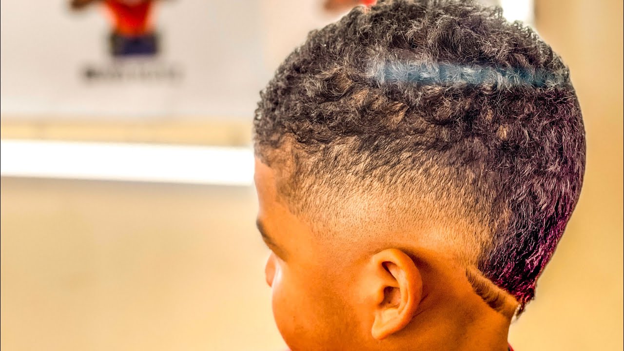 Fire Mohawk on my son Q2!! - YouTube