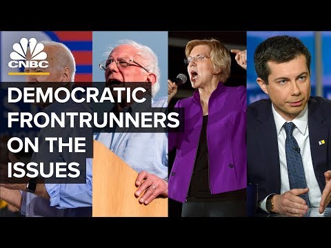 where-democratic-front-runners-stand-on-2020's-biggest-issues