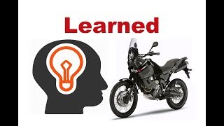 What I Have Learned from My Motorcycle Trips?