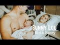 A Dad's Sweet reaction to his FIRST BABY || Sunny Lou