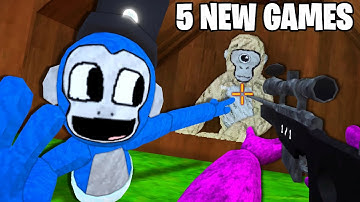 I Played 5 NEW Gorilla Tag Games You