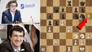 Vladimir Kramnik takes down world champion Magnus Carlsen! - ALTIBOX NORWAY CHESS 2017 | Round 7