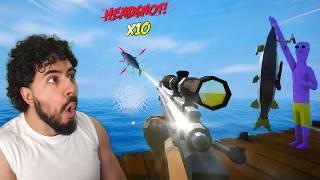 THIS FISHING GAME MAKES NO SENSE 😂 screenshot 1