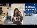 A productive weekend in my life  finding worklife balance in med school