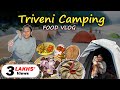 Triveni camp food vlog  offbeat place in north bengal teesta riverside camping  episode1