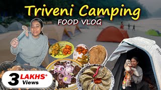 Triveni Camp Food Vlog | Offbeat Place in North Bengal |Teesta Riverside Camping | Episode-1