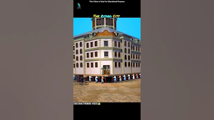 How Chicago Raised Its Buildings #shorts #facts #viral #shortvideos #youtubeshorts