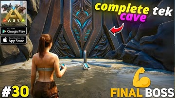 ARK Tek Cave COMPLETE Guide 🔥 Final Boss Fight (Epic Ending!)