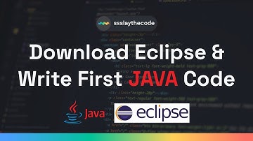 Download Eclipse & Write First JAVA Code | Java Programming☕ | Part-2 | Yasss Slay | Slay The Code