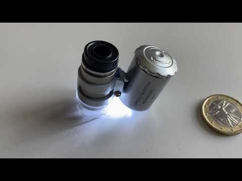 Microscope de poche X60 LED