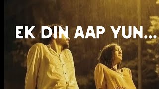Ek din ap yon.🥺.         Sad song #vuralvideo #svisoundoverzoid #hh #hindisong #lofi #slow